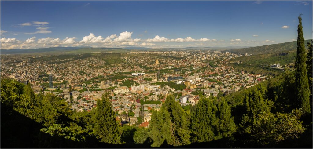 Tbilisi from above