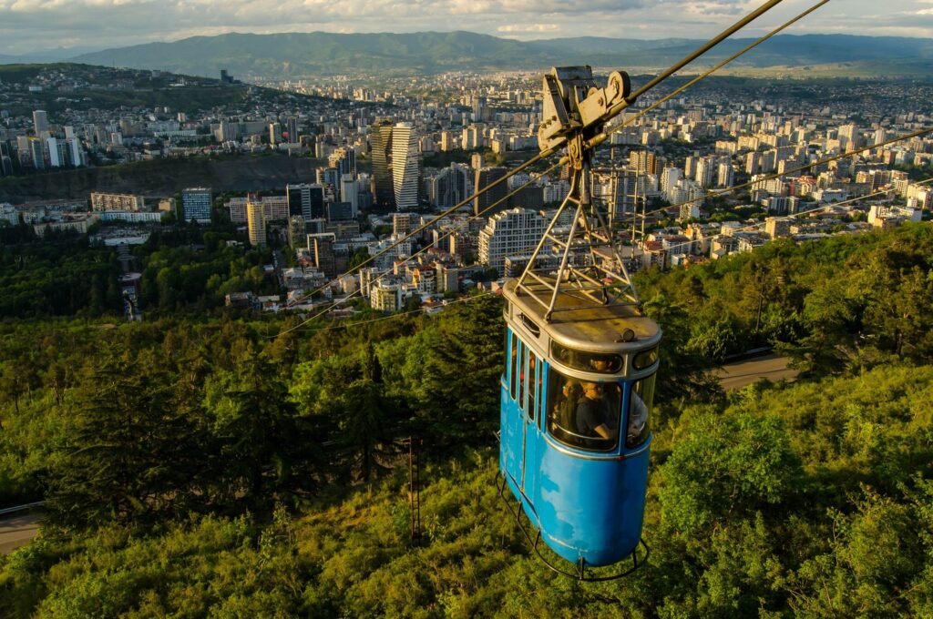 Tbilisi old cable car