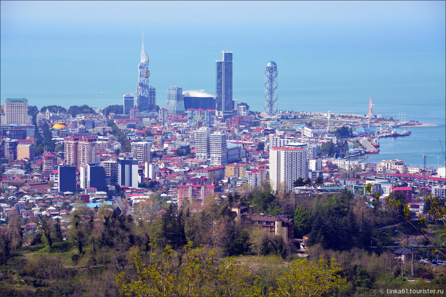 Batumi from above