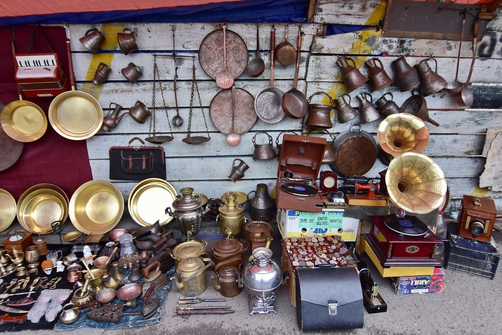 Flea market Tbilisi