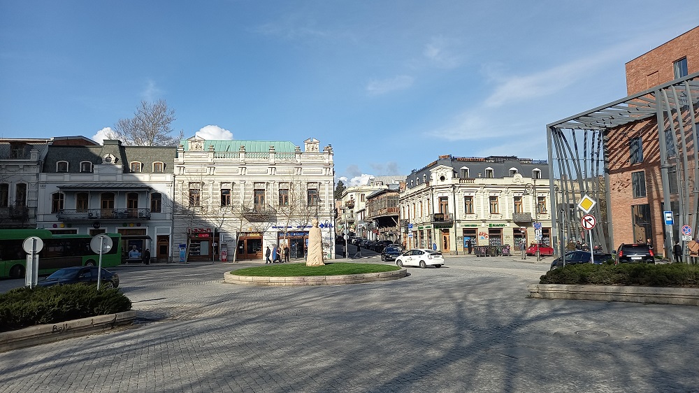 Saarbrücken square Tbilisi