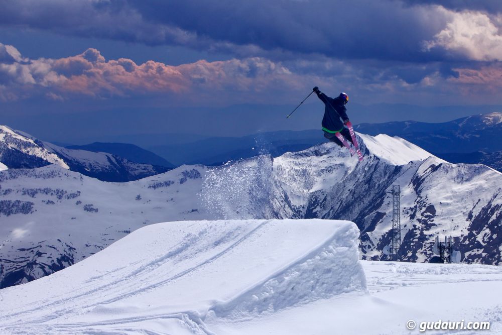 Gudauri Ski Resort photo jump